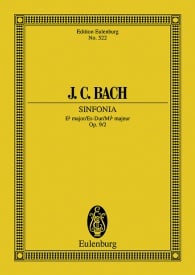 Bach: Symphony Eb major Opus 9/2 (Study Score) published by Eulenburg